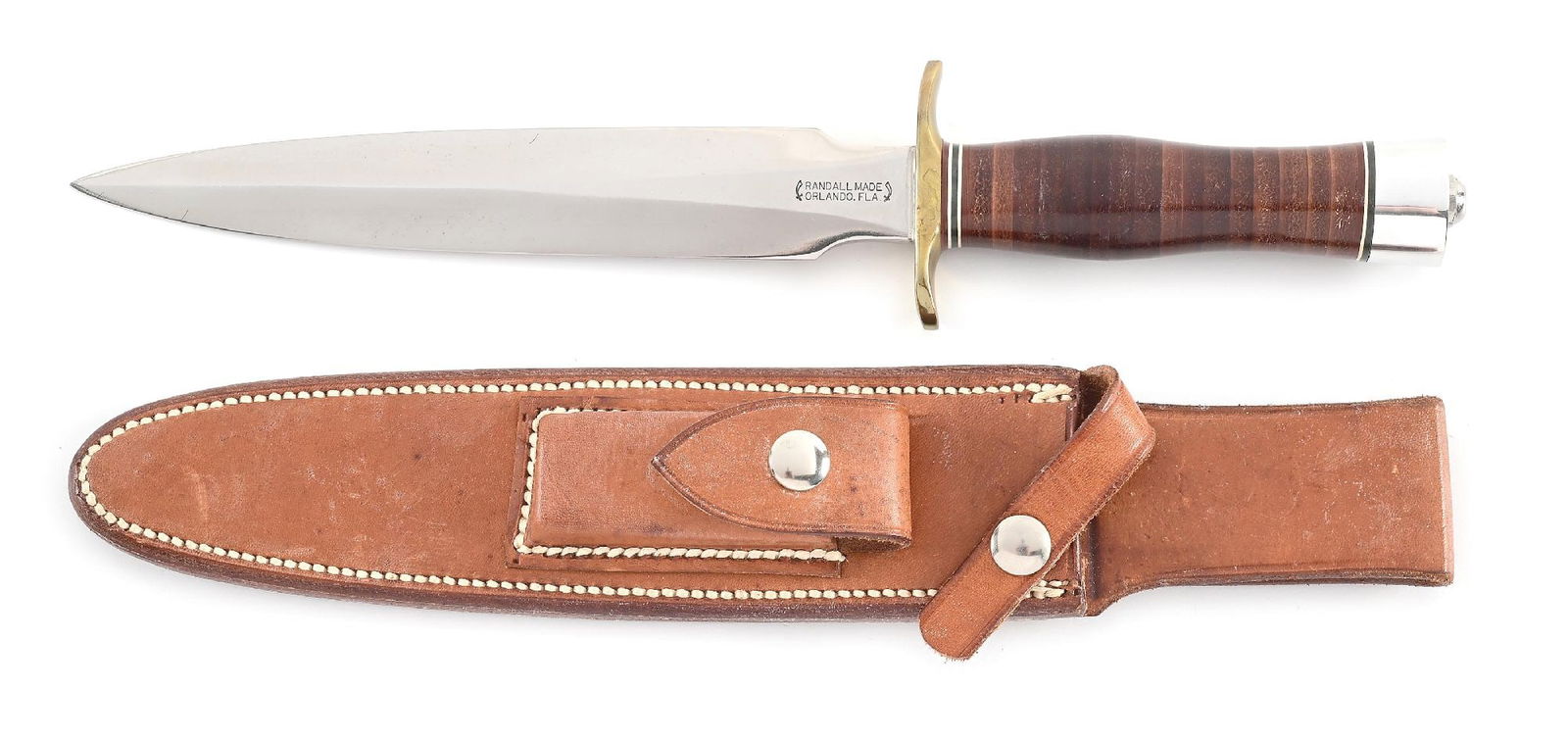 RANDALL MODEL 2-8 FIGHTING STILETTO. (1 of 7)