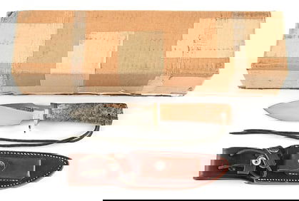 BOXED RANDALL MODEL 11-5 ALASKAN SKINNER.