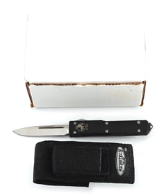 BOXED MICROTECH UTX-70  OTF AUTOMATIC KNIFE.