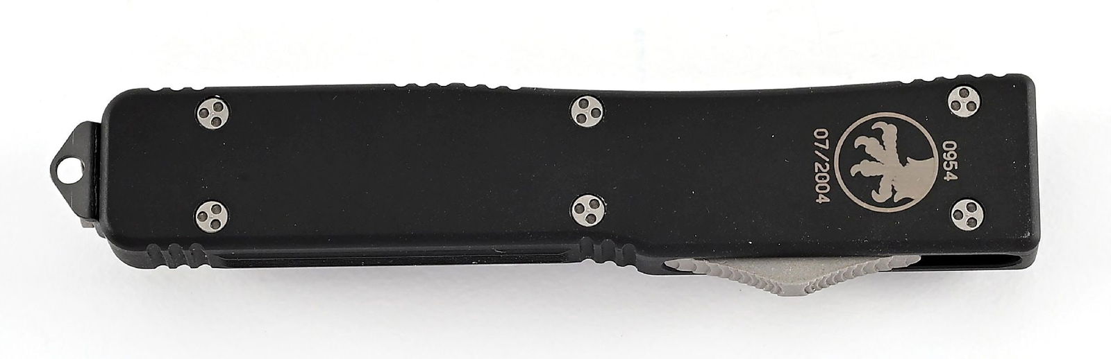 BOXED MICROTECH UTX-70 OTF AUTOMATIC KNIFE. - 6