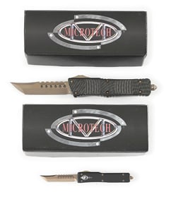 LOT OF 2: BOXED MICROTECH COMBAT TROODON HELLHOUND AND HELLHOUND.
