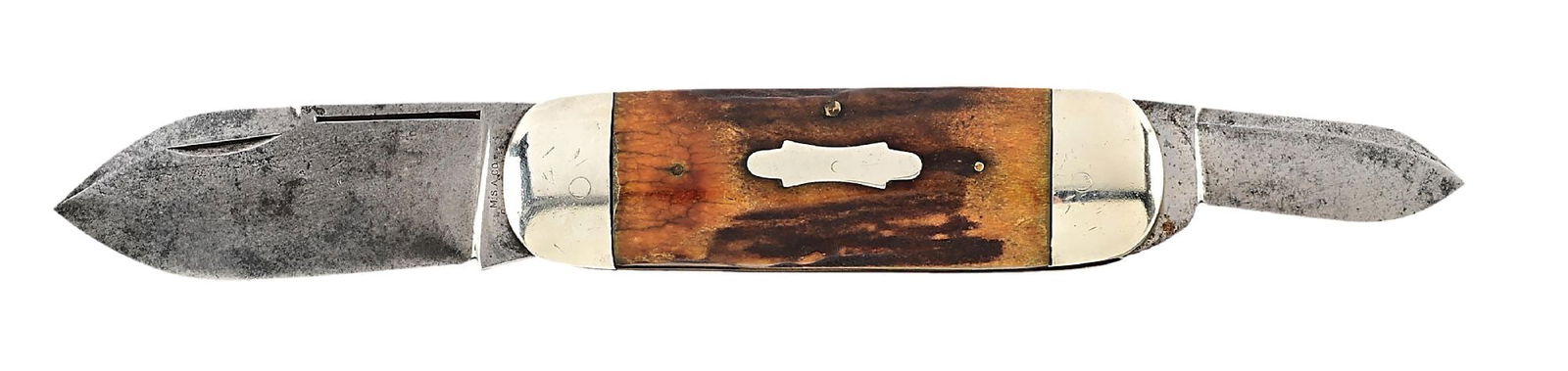 RARE. C. PRE-1911 M.S.A. CO. GLADSTONE MICH. USA STAG HANDLE SUNFISH ELEPHANT TOENAIL. (1 of 7)