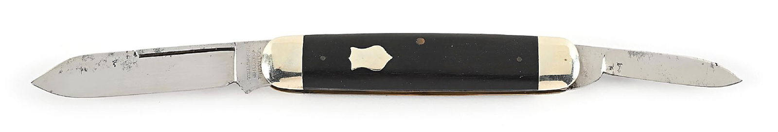 SCHATT & MORGAN CUTLERY CO. TWO BLADE EQUAL END CIGAR. (1 of 7)