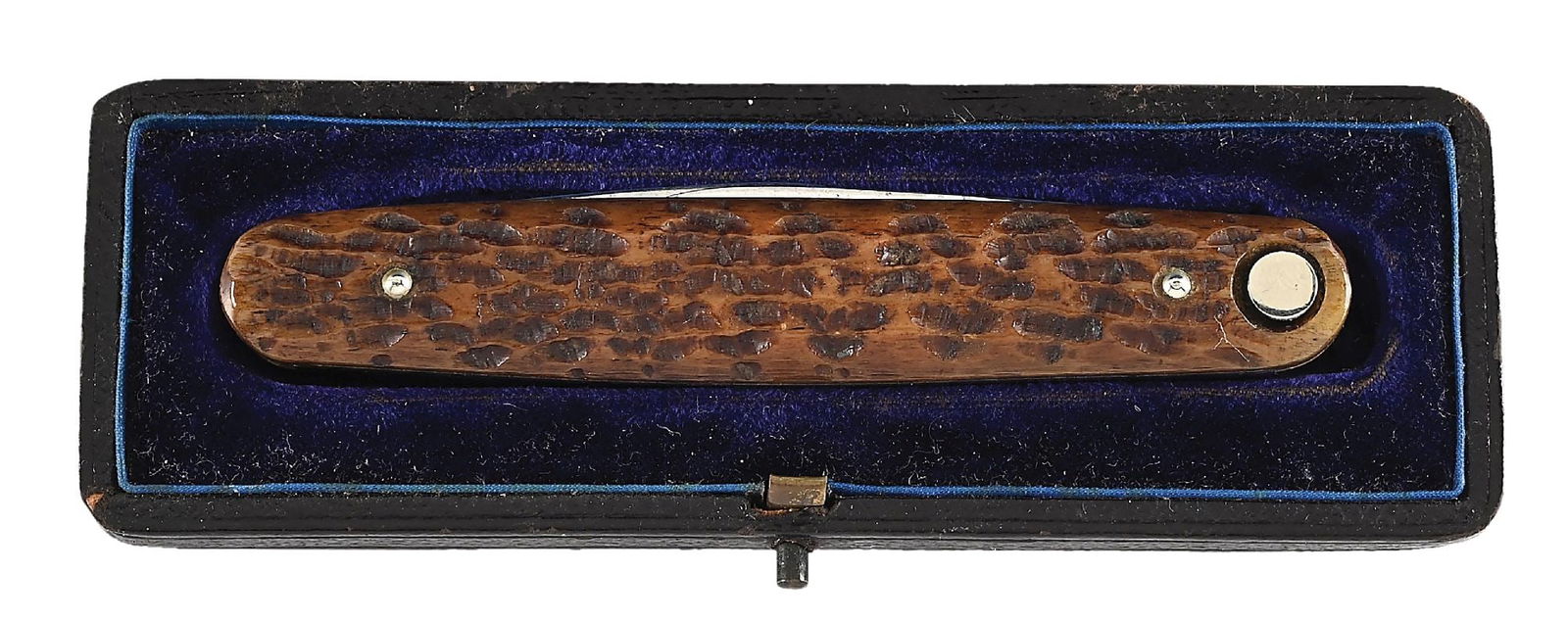 PRESS BUTTON KNIFE CO. DOUBLE BLADE SWITCHBLADE. - 3