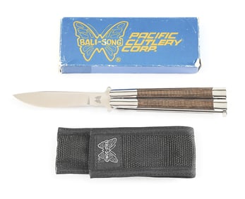 CUSTOM PACIFIC CUTLERY BALI-SONG USA JODY SAMSON BUTTERFLY KNIFE.