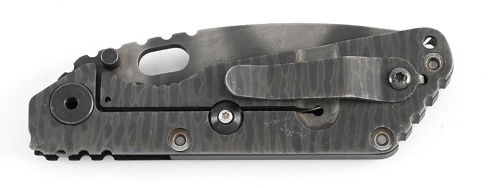 CUSTOM MICK STRIDER SMF LINER LOCK FOLDER. - 6