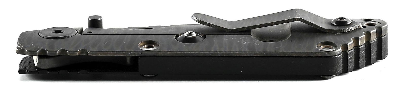 CUSTOM MICK STRIDER SMF LINER LOCK FOLDER. - 7