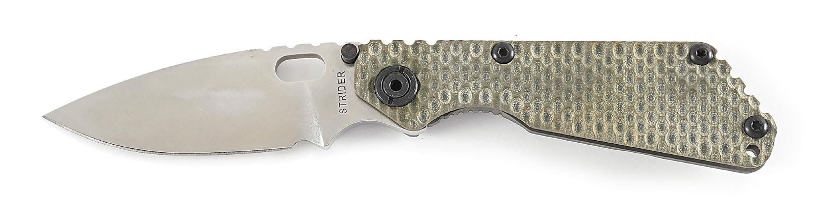 CUSTOM MICK STRIDER SMF LINER LOCK FOLDER. (1 of 7)