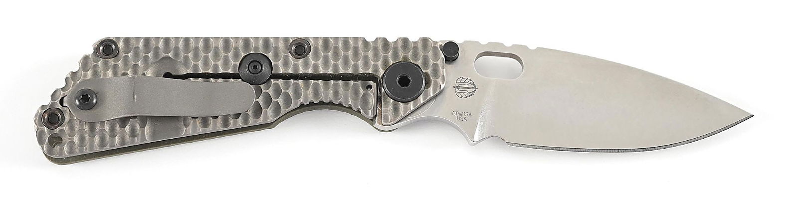 CUSTOM MICK STRIDER SMF LINER LOCK FOLDER. - 2