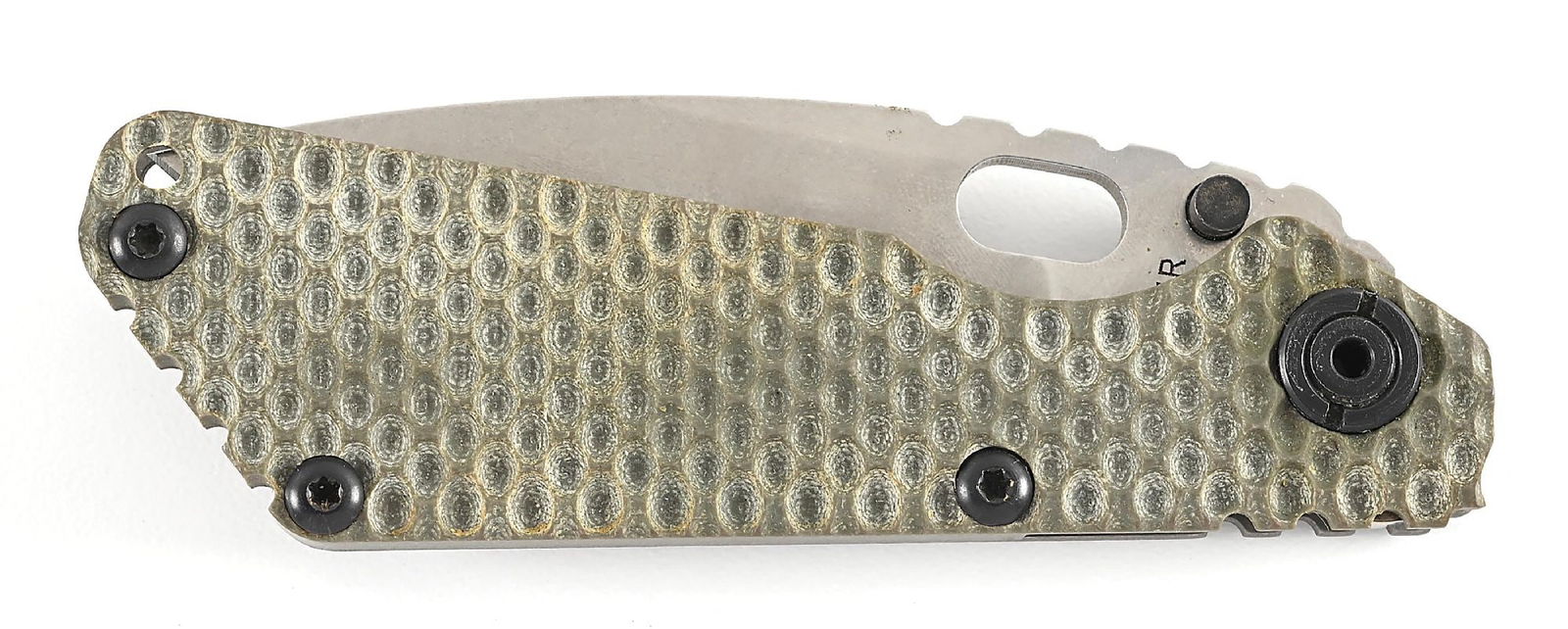 CUSTOM MICK STRIDER SMF LINER LOCK FOLDER. - 5