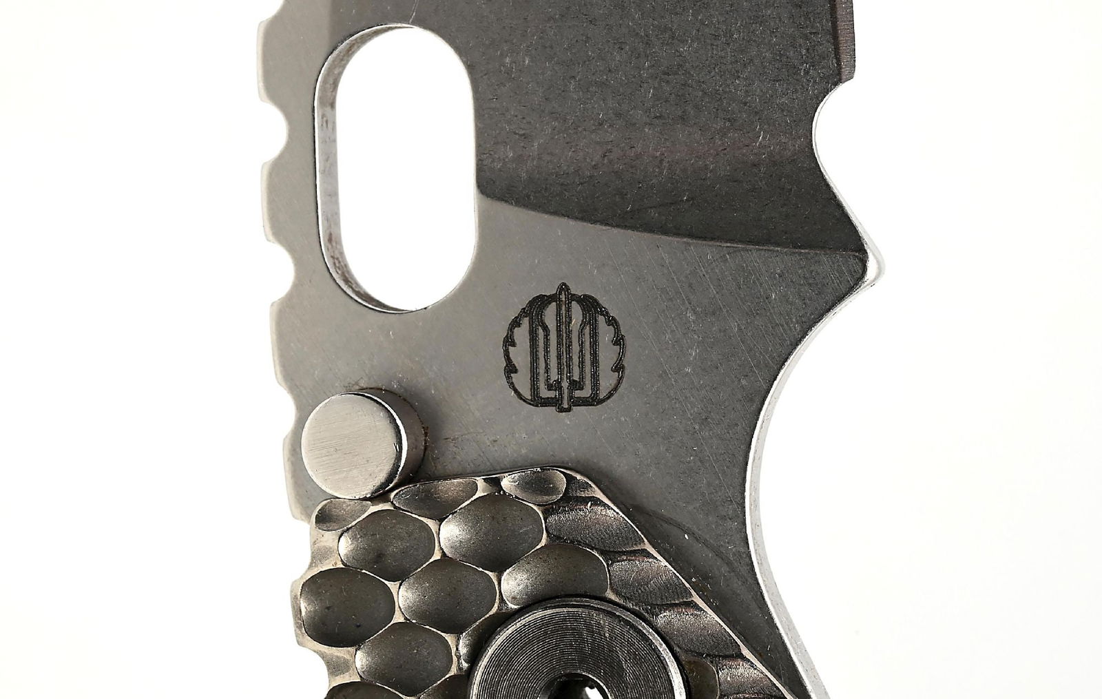 CUSTOM MICK STRIDER LARGE SMF LINER LOCK FOLDER. - 3