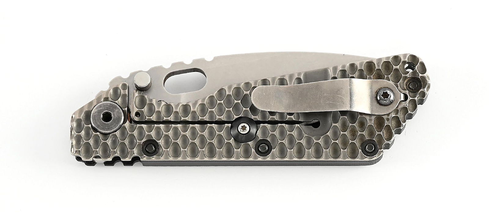 CUSTOM MICK STRIDER LARGE SMF LINER LOCK FOLDER. - 6