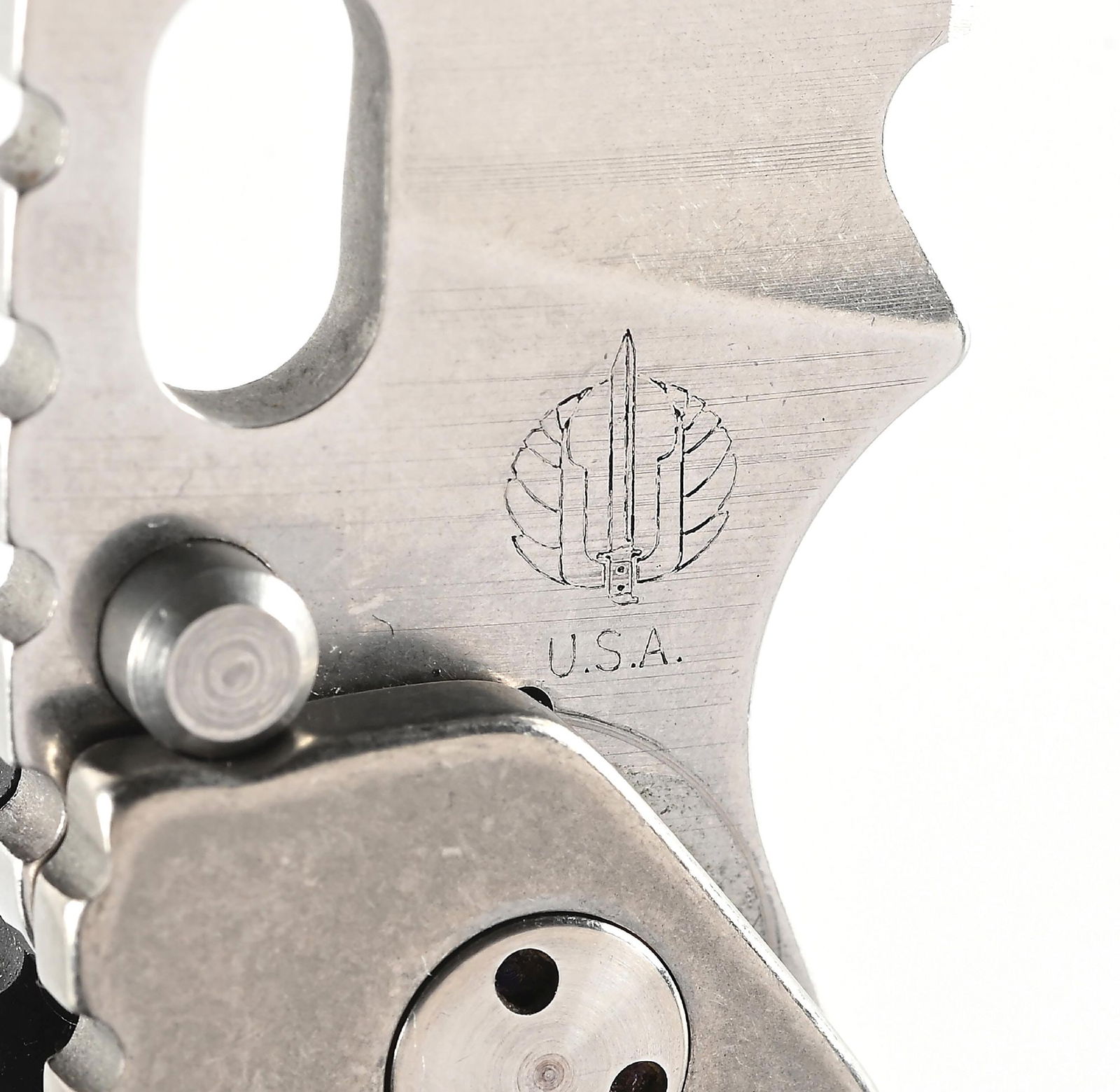 CUSTOM MICK STRIDER SNG LINER LOCK FOLDER. - 4