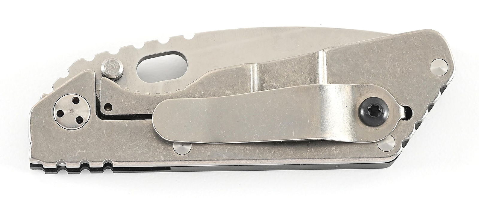 CUSTOM MICK STRIDER SNG LINER LOCK FOLDER. - 6