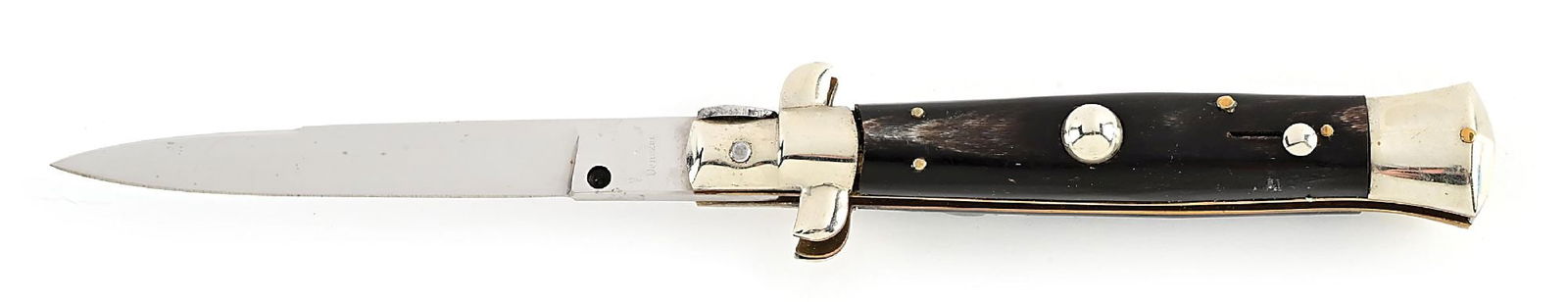 C.1960S VENEZIA GONDOLA BOAT TANG STAMP TRANSITION BLADE ITALIAN STILETTO SWIVEL BOLSTER SWITCHBLADE (1 of 8)