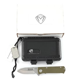 BOXED MEDFORD KNIFE & TOOL TFF-4 NIGHT STALKER.