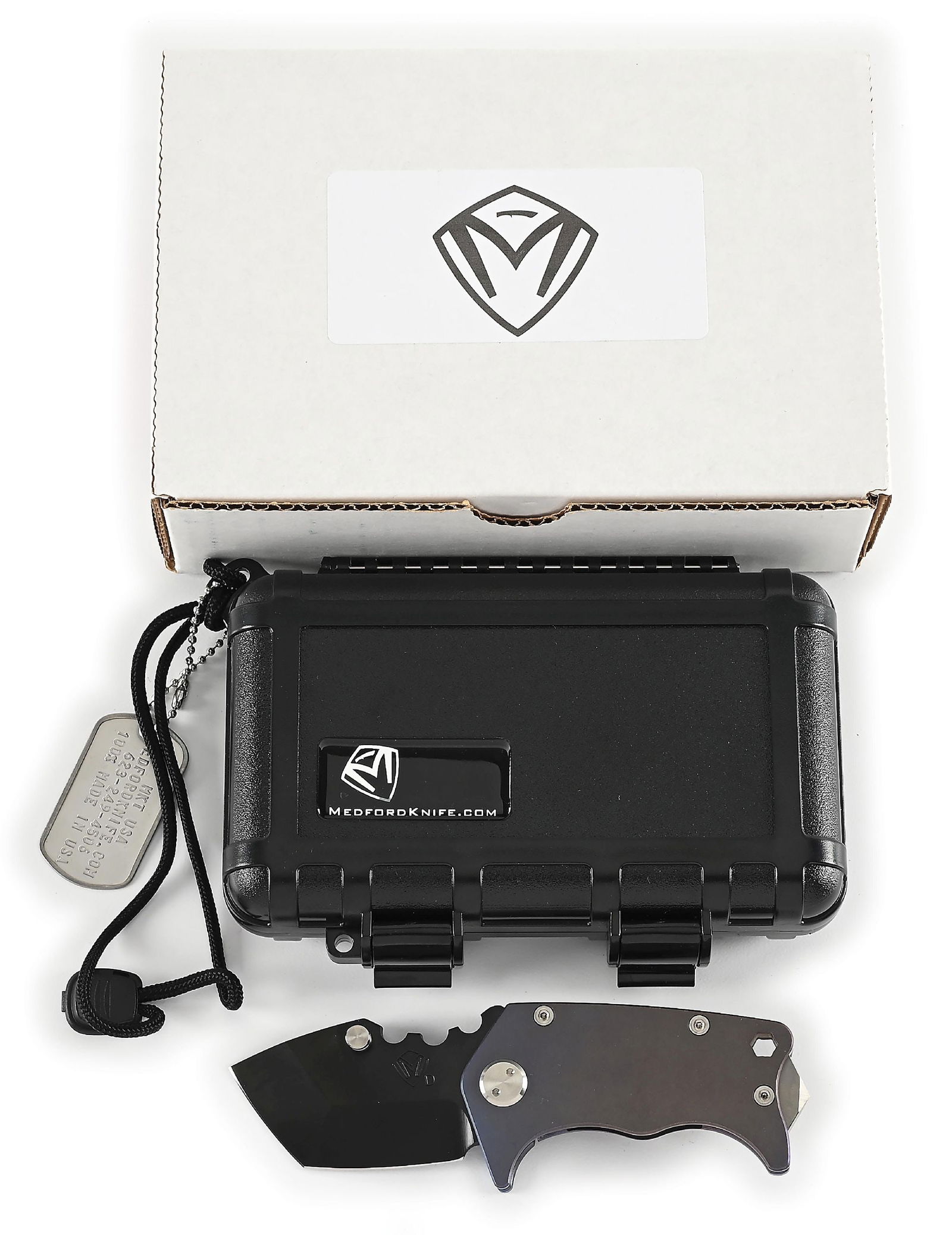 BOXED MEDFORD KNIFE & TOOL PANZER. (1 of 9)