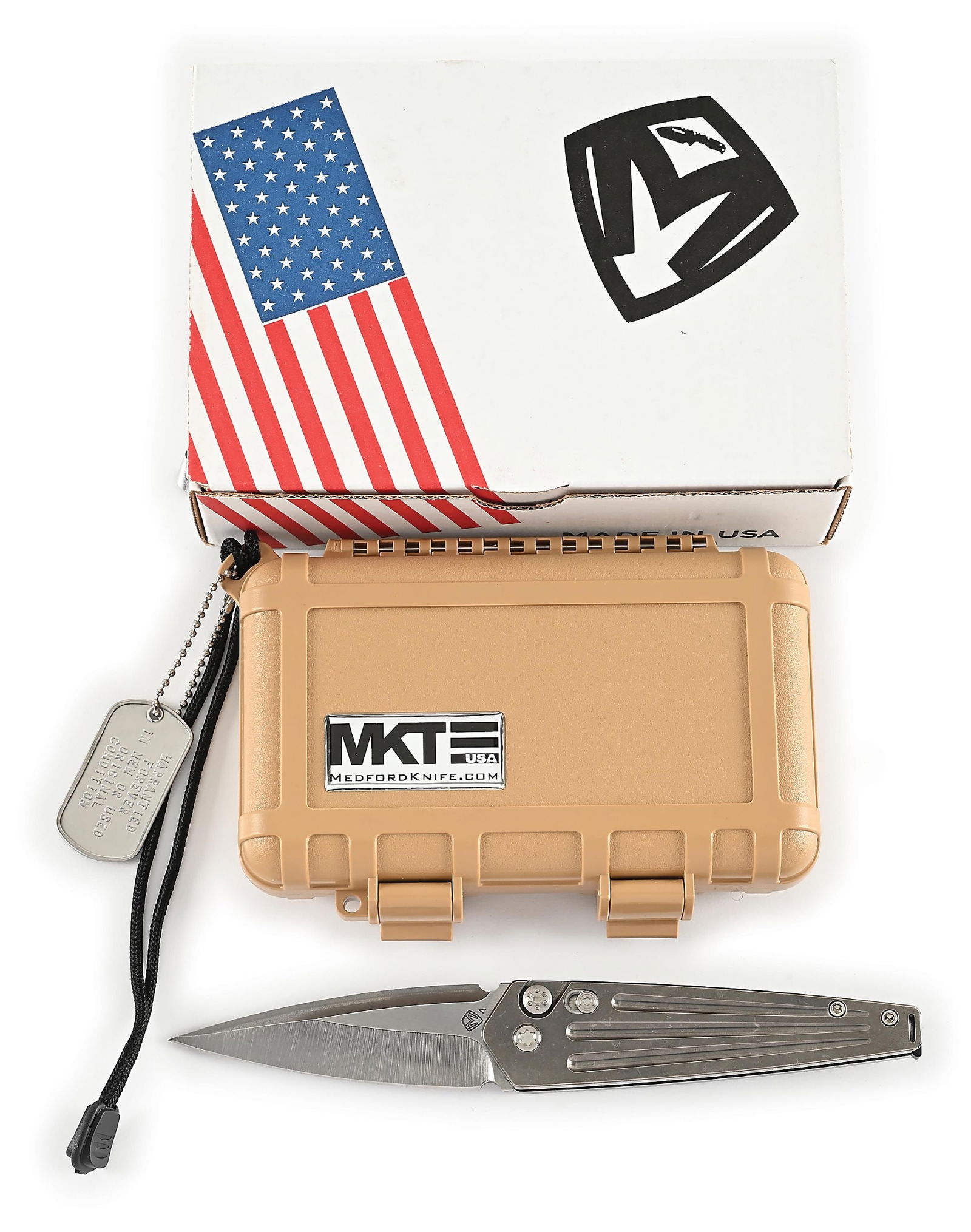 BOXED MEDFORD KNIFE & TOOL NOSFERATU AUTO. (1 of 8)