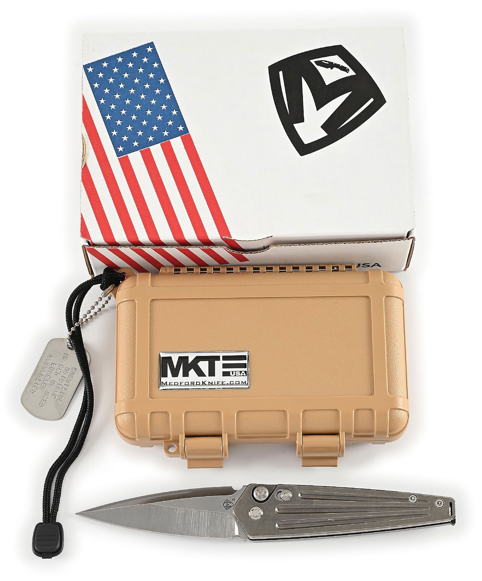 BOXED MEDFORD KNIFE & TOOL NOSFERATU AUTO. (1 of 8)