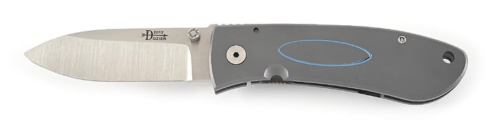 BOB DOZIER 2012 CUSTOM TITANIUM FRAME MEDIUM FOLDING HUNTER.