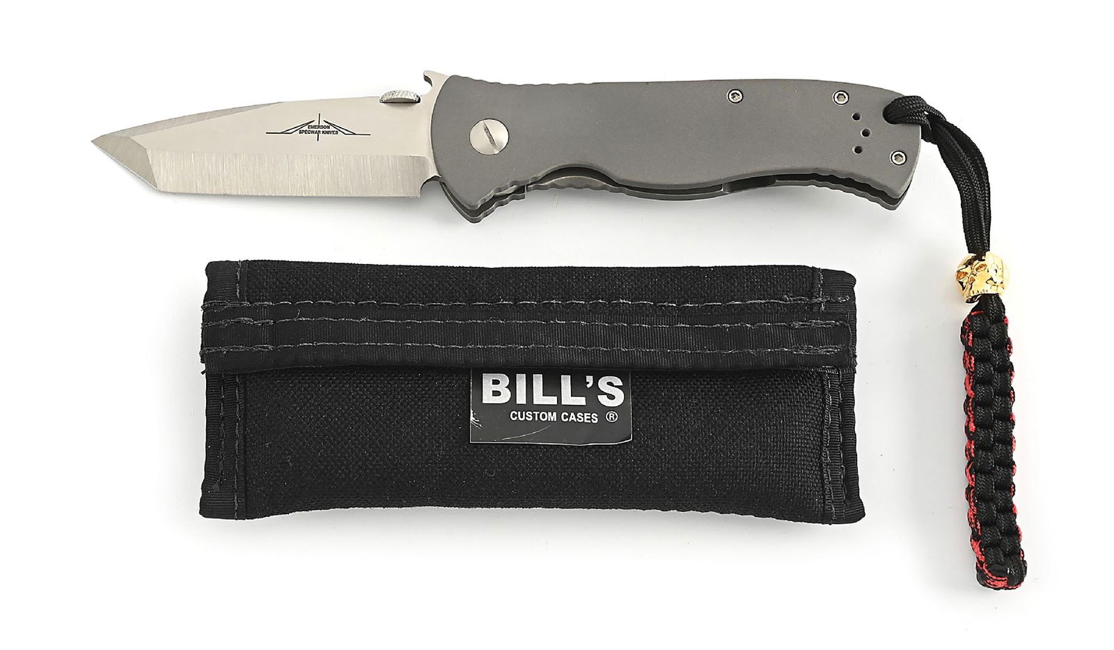 CUSTOM MADE ERNEST EMERSON SPECWAR KNIVES CQC7 TITANIUM. (1 of 7)