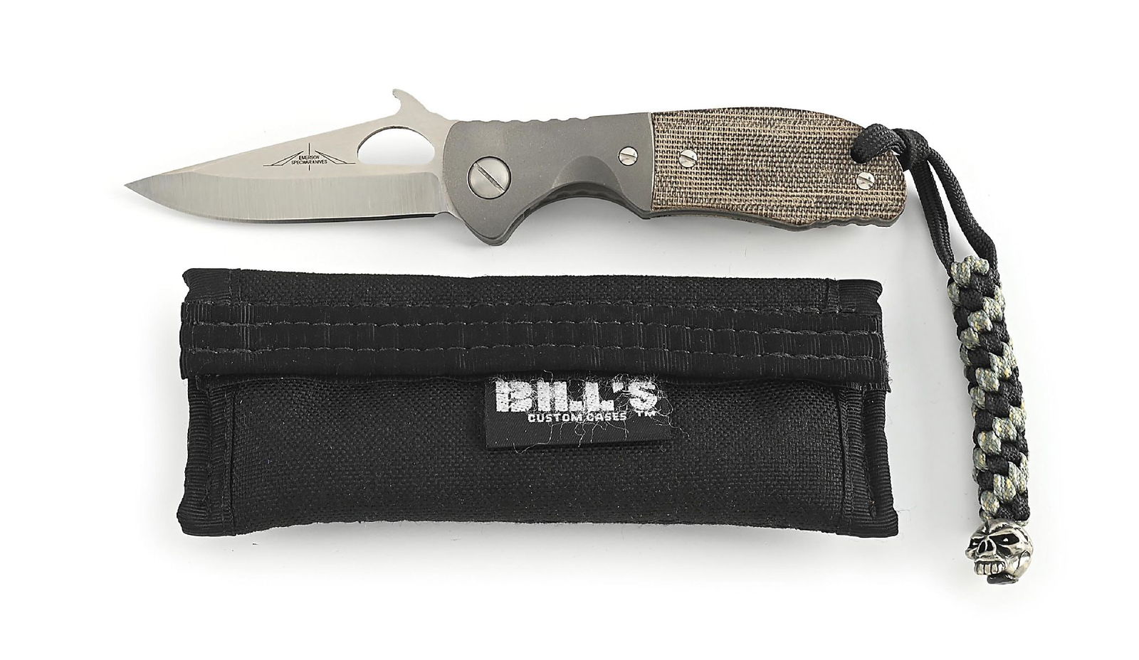 CUSTOM MADE ERNEST EMERSON SPECWAR KNIVES TRAVELLER. (1 of 7)