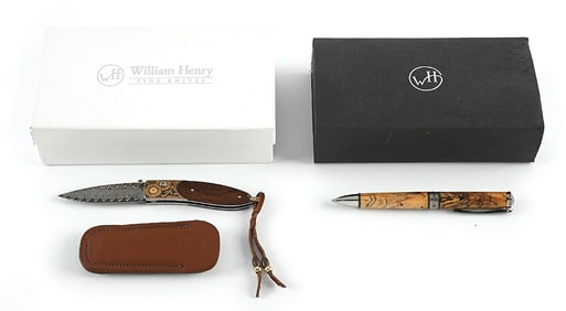 LOT OF 2: WILLIAM HENRY B05 DESERT ART AND CHABLIS 1203.