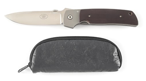 CUSTOM MADE ROBERT TERZUOLA ADVANCED TACTICAL COMBAT FOLDER LINER LOCK.