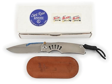 BOXED CHRIS REEVE TI-LOCK.