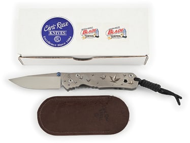 BOXED CHRIS REEVE MAPLE LEAF SMALL SEBENZA.