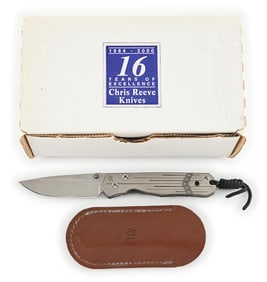 CHRIS REEVE UMFAAN LINER LOCK FOLDING KNIFE.