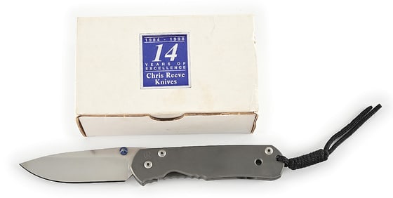 BOXED CHRIS REEVE LARGE SEBENZA.