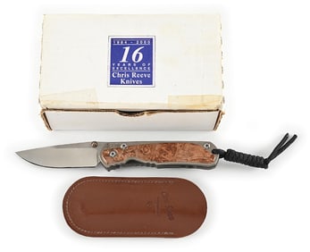 CHRIS REEVE SMALL SEBENZA 2000 EDITION.