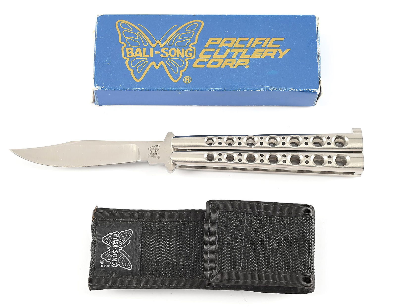 RARE CUSTOM PACIFIC CUTLERY BALI-SONG USA JODY SAMSON BUTTERFLY KNIFE. (1 of 8)
