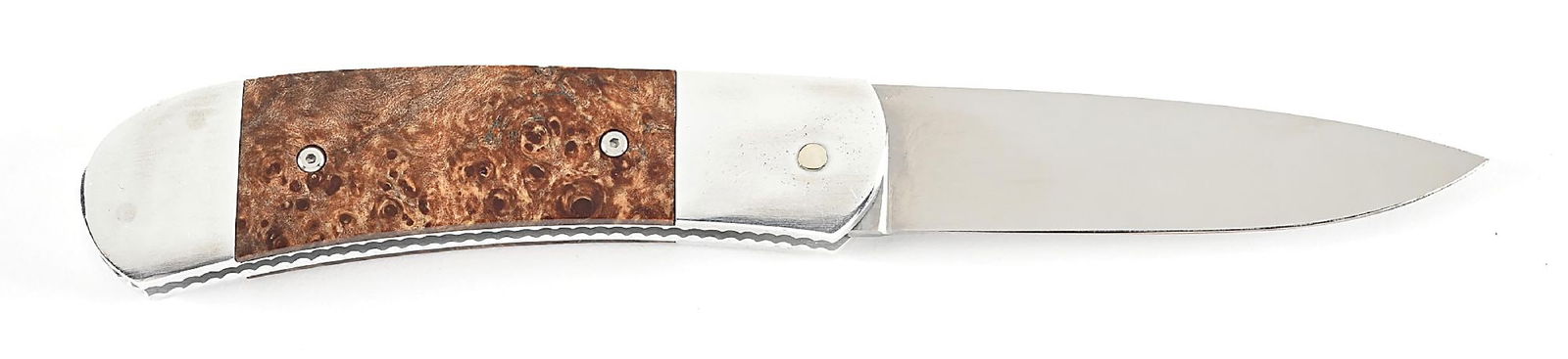 CUSTOM KEN STEIGERWALT SCALE RELEASE SWITCHBLADE. - 2
