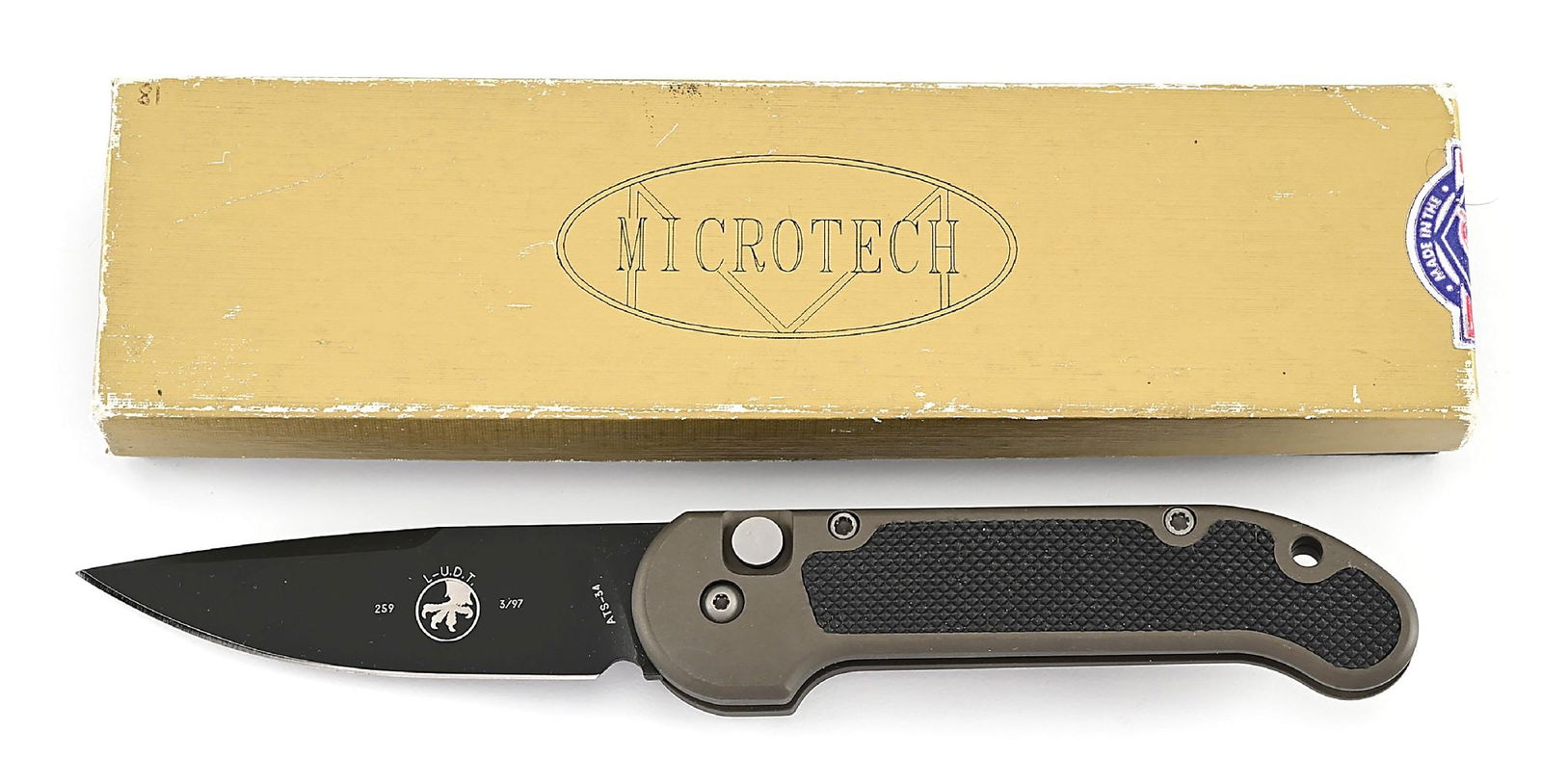 BOXED MICROTECH L-UDT SWITCHBLADE. (1 of 8)