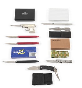 LOT OF 8: SWITCHBLADES, AGA CAMPOLIN, DELTA Z, AL MAR WILD HAIR