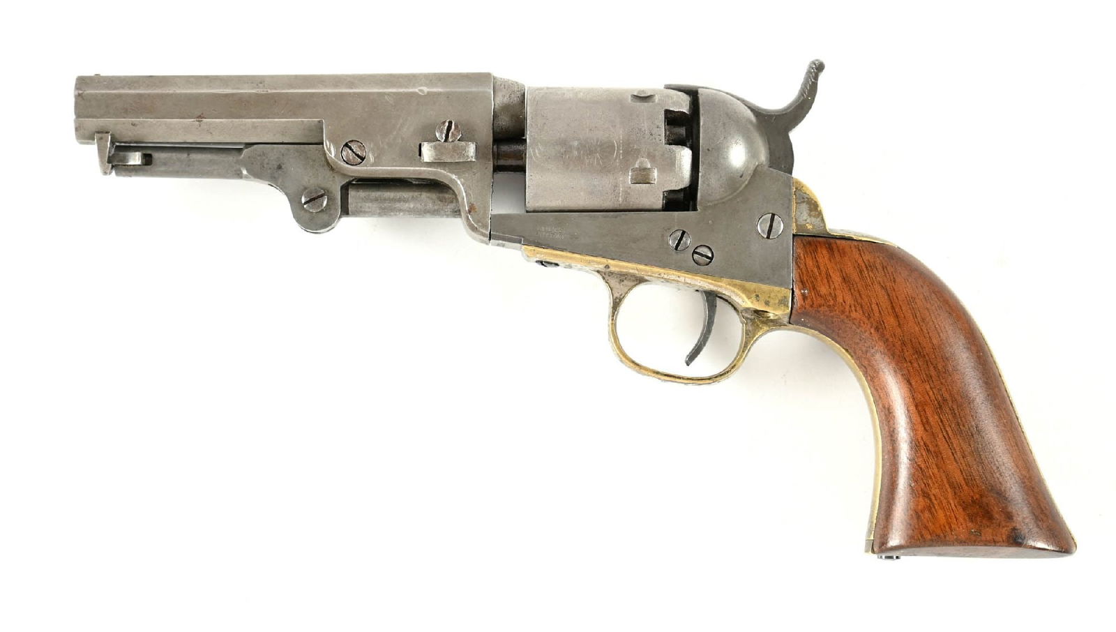 (A) COLT 1849 POCKET SINGLE ACTION PERCUSION REVOLVER. (1 of 2)