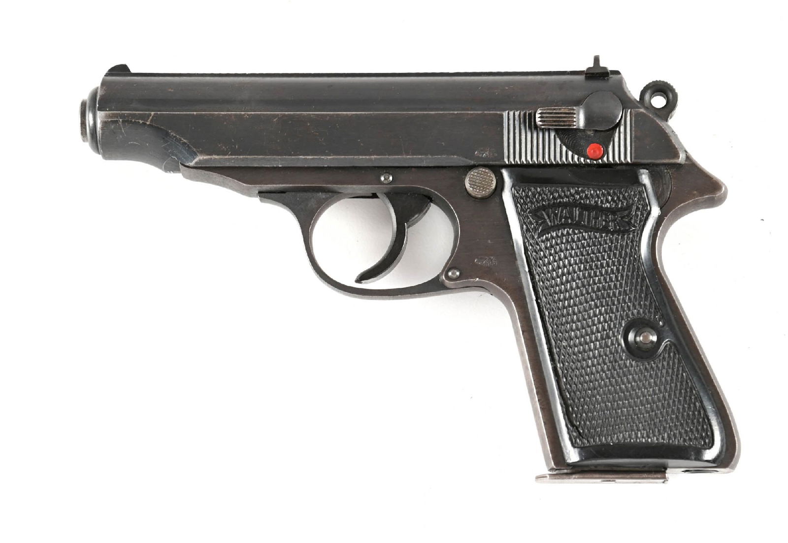 (C) AC MARKED WALTHER PP SEMI-AUTOMATIC PISTOL. (1 of 2)