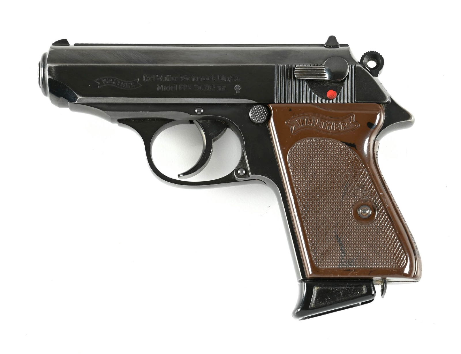 (C) WALTHER PPK .32 ACP SEMI-AUTOMATIC PISTOL. (1 of 2)