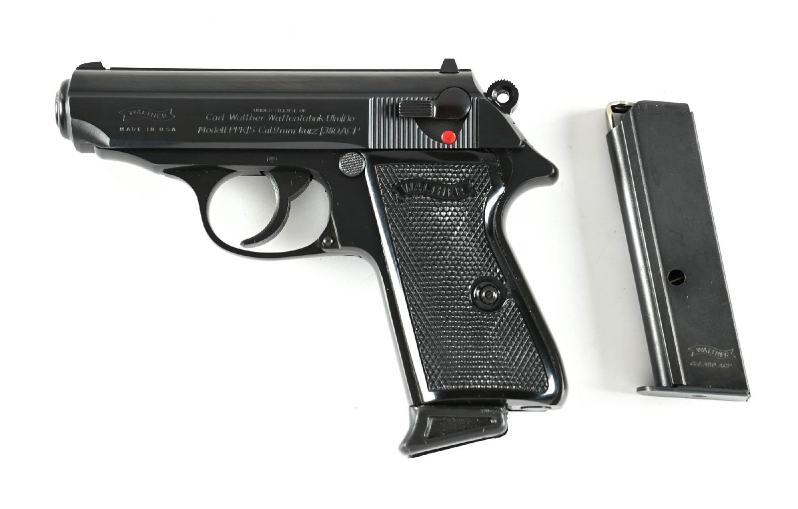 (M) WALTHER PPK/S .380 ACP SEMI-AUTOMATIC PISTOL. (1 of 3)