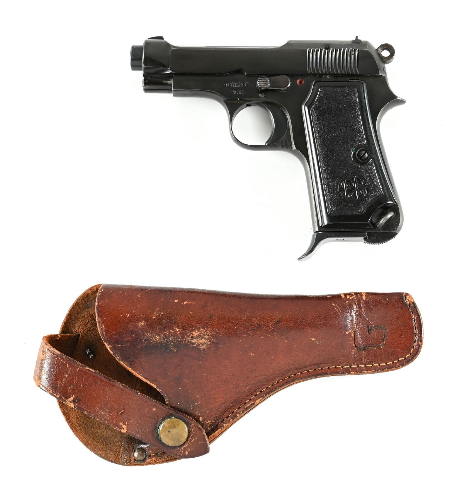 (C) COMMERCIAL BERETTA MODEL 1934 SEMI-AUTOMATIC PISTOL. (1 of 2)