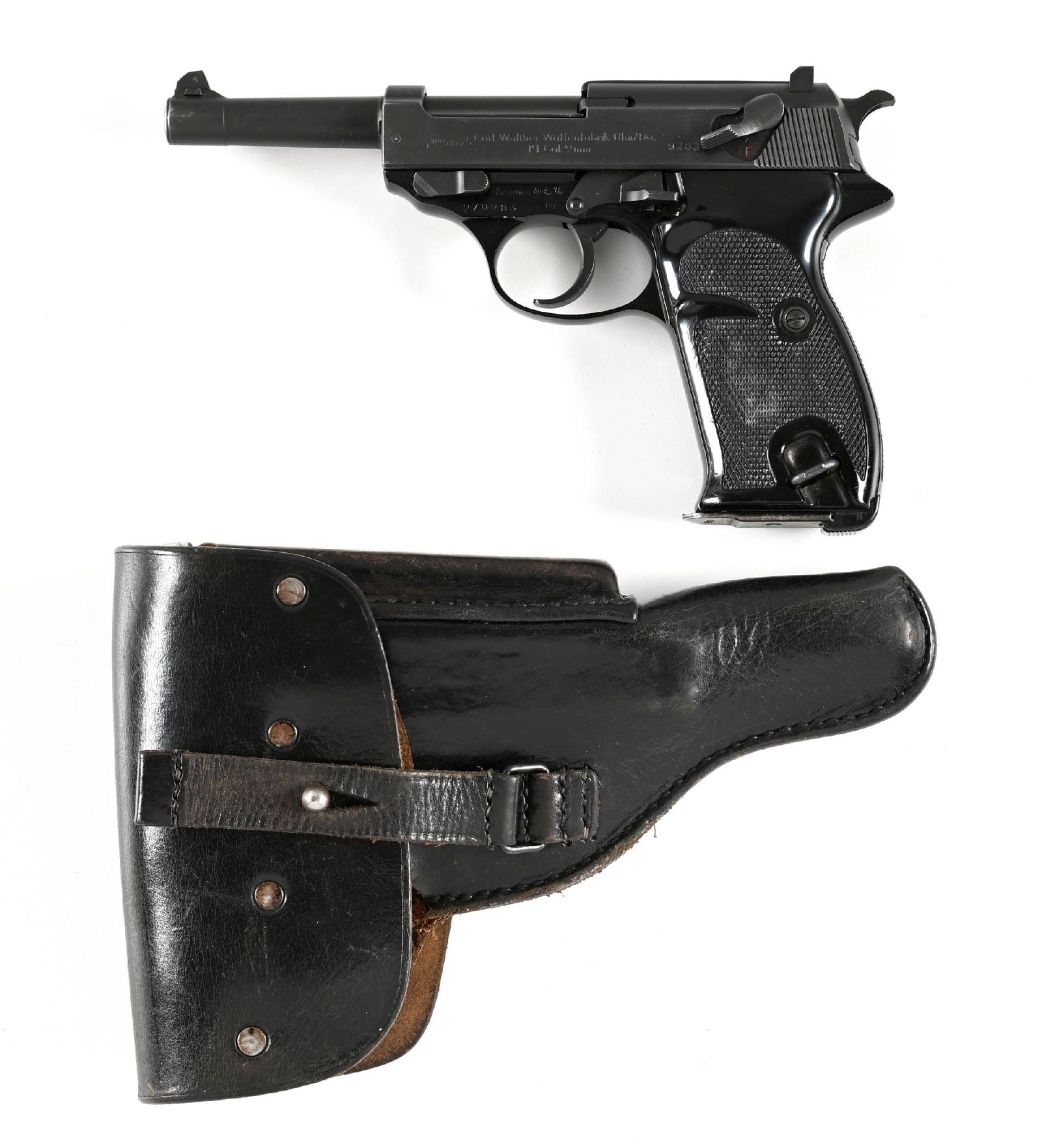 (C) BOXED WALTHER P1 SEMI AUTOMATIC PISTOL (1 of 3)