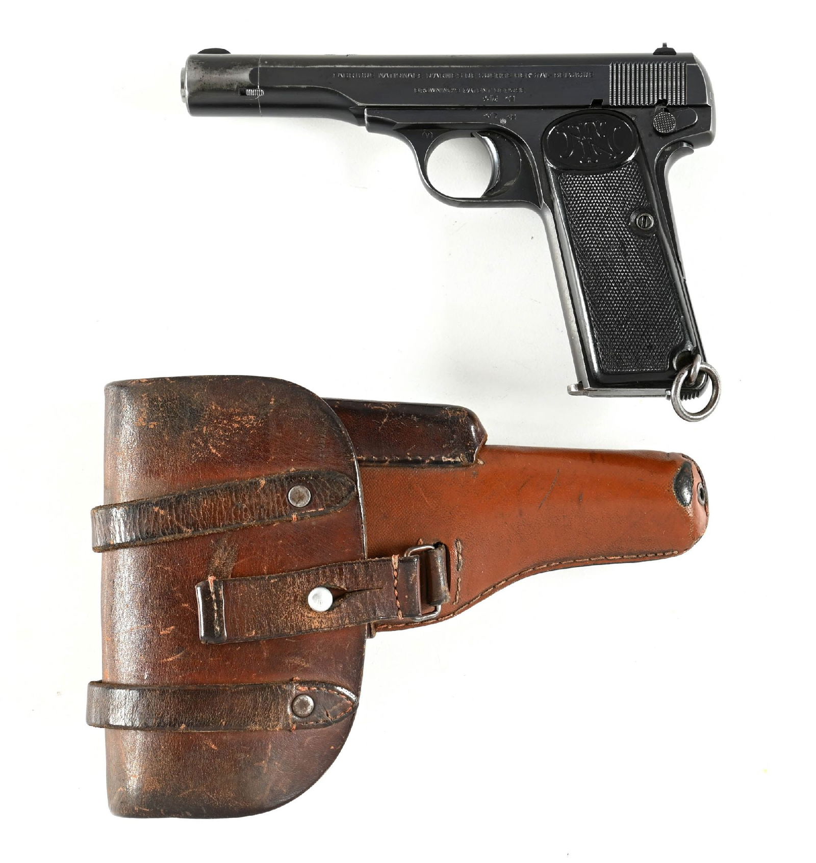 (C) DUTCH CONTRACT FN HERSTAL MODEL 1922 SEMI-AUTOMATIC PISTOL. (1 of 2)