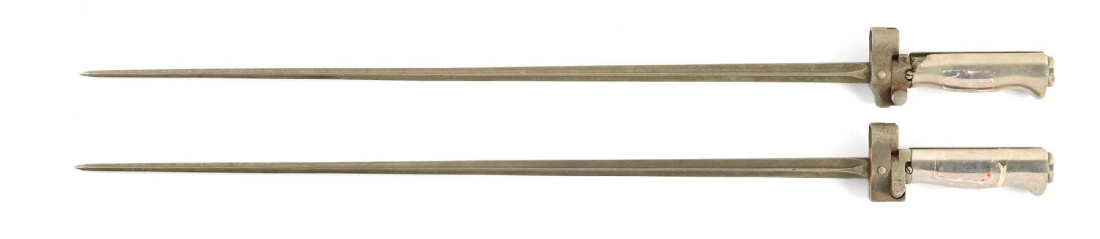 LOT OF TWO FRENCH PARADE BAYONETS (1 of 3)