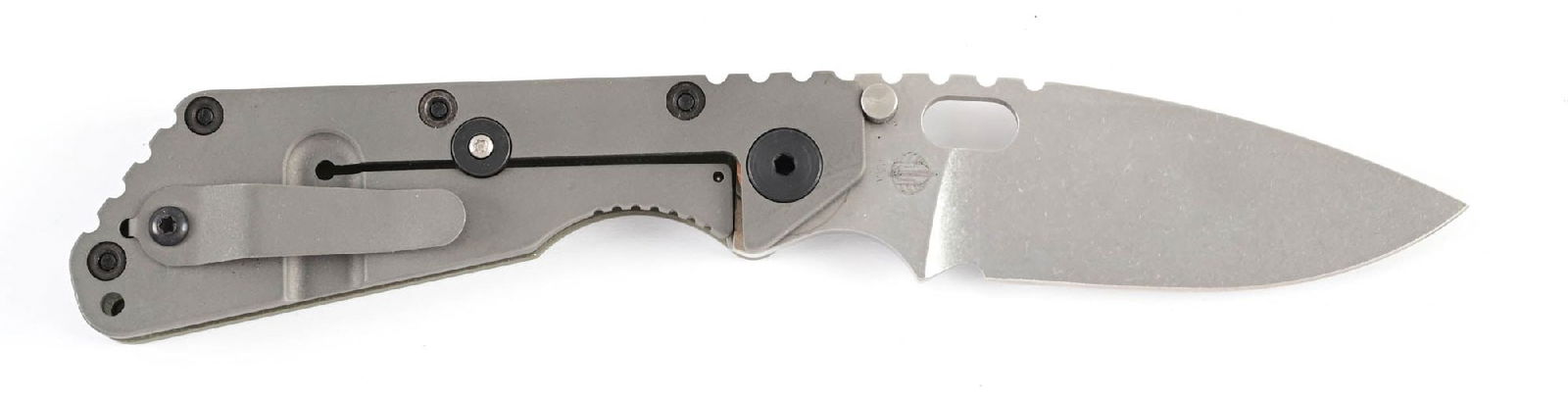 CUSTOM MICK STRIDER SMF FRAME LOCK FOLDER. - 2