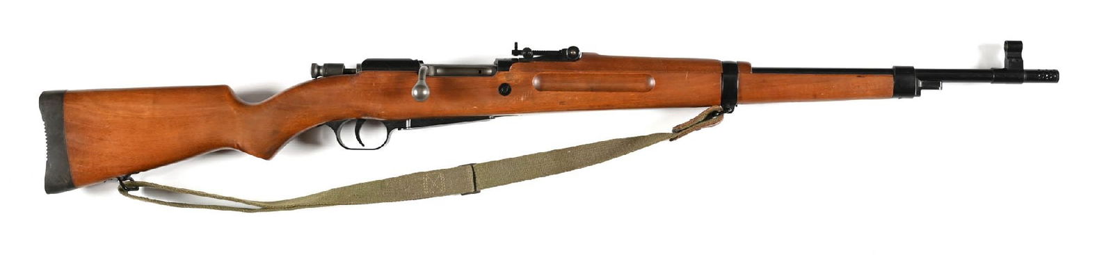(C) SCARCE MADSEN M47 COLUMBIAN CONTRACT .30-06 SPRINGFIELD BOLT ACTION RIFLE.: The last of the bolt action military rifles designed for standard issue, the Madsen Lightweight Rifle was introduced in 1951. Columbia placed the only contract for 6,000 units in 1958. This excellent