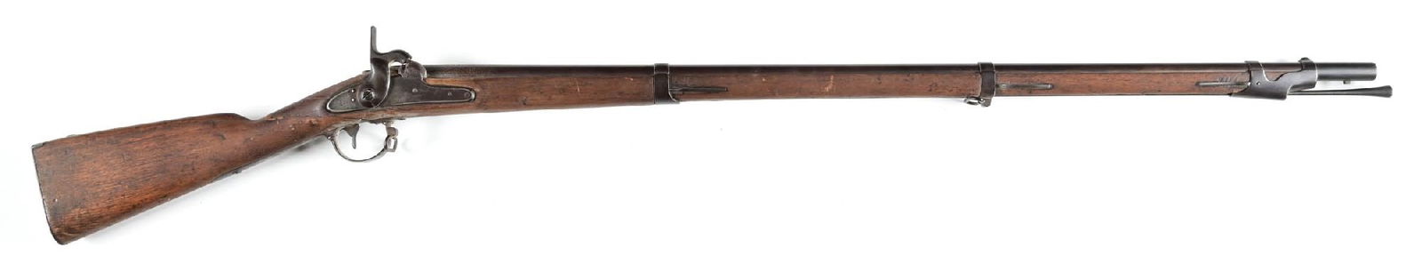 (A) HARPER'S FERRY US MODEL 1842 PERCUSSION MUSKET (1 of 2)