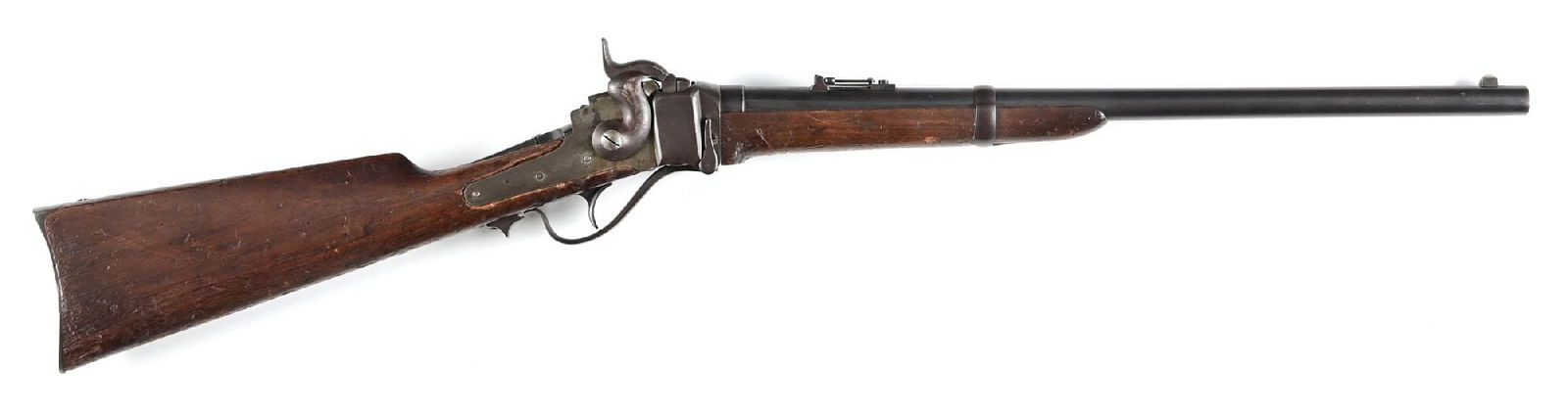 (A) US SHARPS CONVERSION NEW MODEL 1863 SINGLE SHOT CARBINE. (1 of 2)