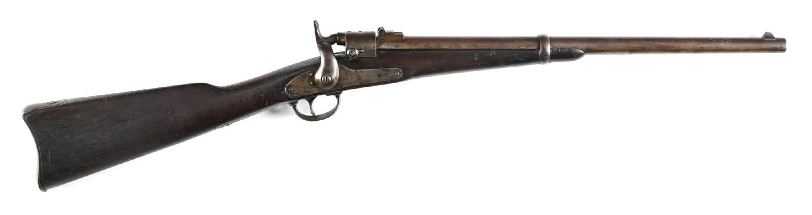 (A) JOSLYN MODEL 1864 SADDLE RING SINGLE SHOT CARBINE. (1 of 2)